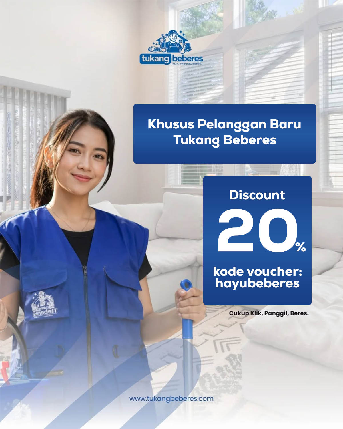 Diskon Khusus Pelanggan Baru - Hanya 1x Pakai